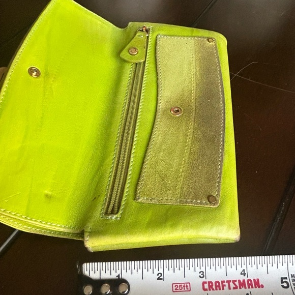 JIMMY CHOO AUTHENTIC SUEDE/LEATHER WALLET - Picture 8 of 16
